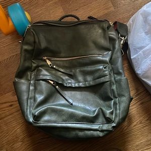 Grey book bag